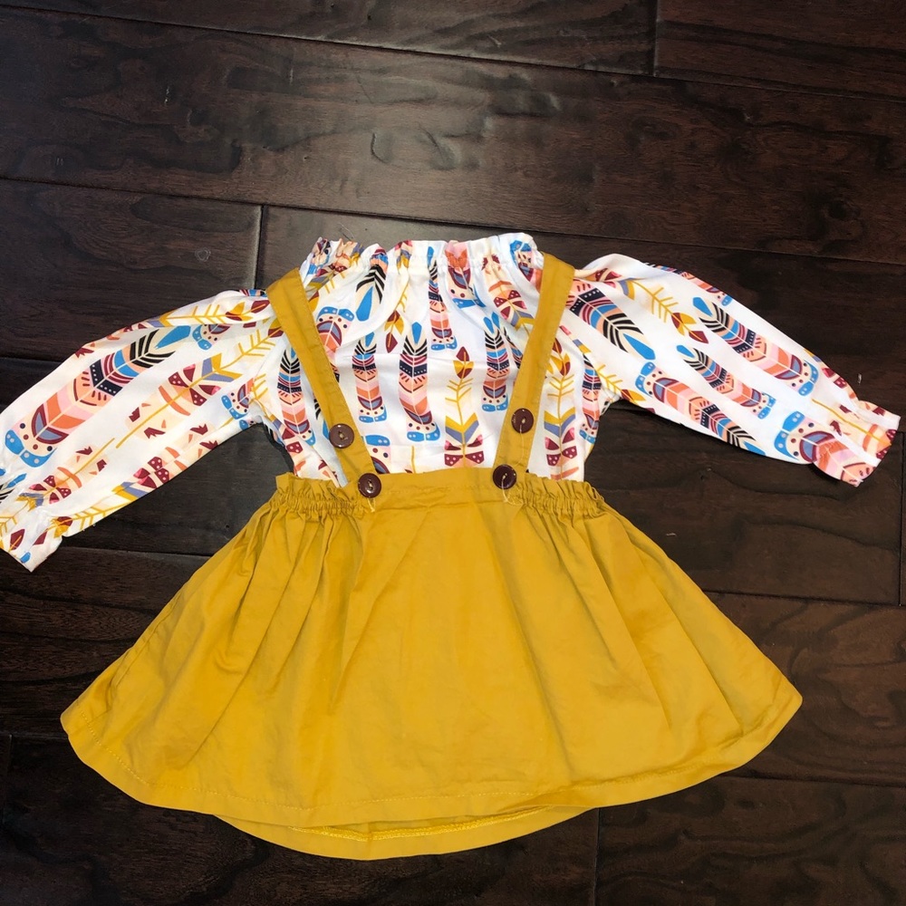 Baby girl fall outfit